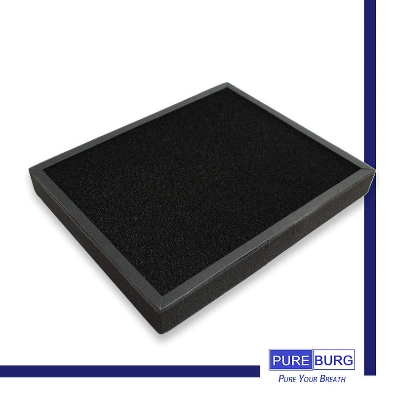 PUREBURG Replacement Filter Compatible with PARTU BS-10 Air Purifier, 2-Pack H13 HEPA Activated Carbon 2-in-1 3-Stage Filtration Air Clean Dust - Image 5